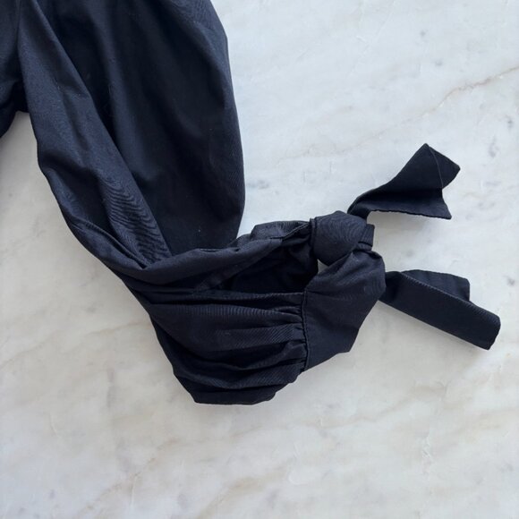 Elzinga Black Cotton Painter Dress - Size Small - Fits TU - Picture 13 of 13